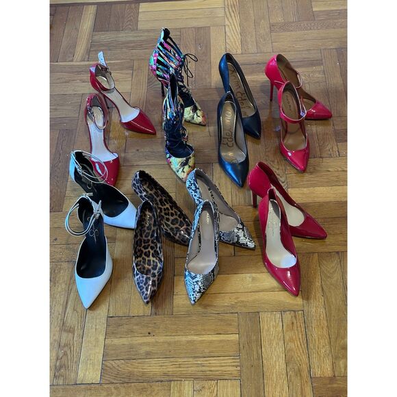 Vintage Mudd Dawson Platform Loafer Black Y2K Square Toe Chunky Lace Up 11w - Picture 8 of 10